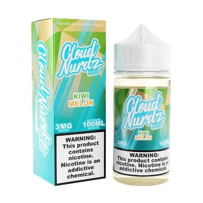 Best Deal Cloud Nurdz 100mL Vape Juice - Kiwi Melon Iced
