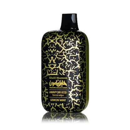 Best Deal Khalil Maamoon Wapor Pro 20K Disposable Vape - Lemon Mint
