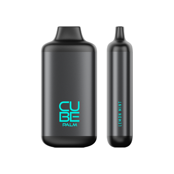 CUBE PALM 5000 Puffs Disposable Vape 15mL Best Flavor Lemon Mint