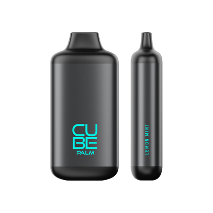 CUBE PALM 5000 Puffs Disposable Vape 15mL Best Flavor Lemon Mint