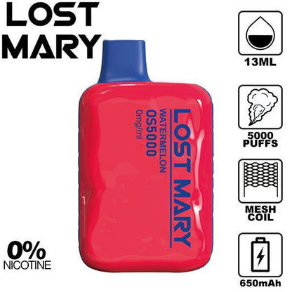 Lost Mary 0% Flavors Watermelon Ice