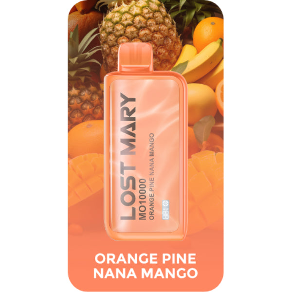 Lost Mary MO10000 10000 Puffs Disposable Orange Pine Nana Mango