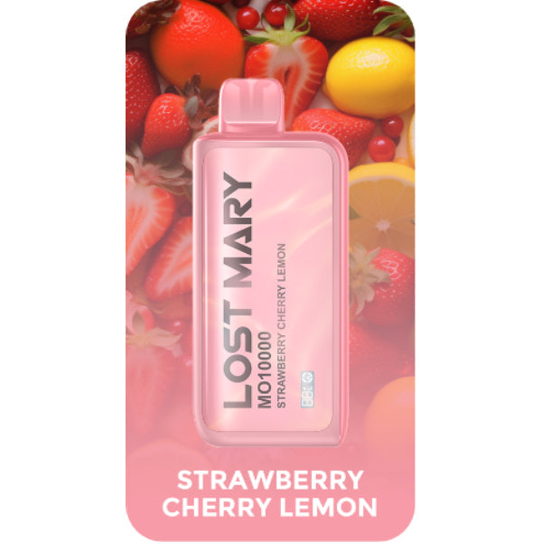 Lost Mary MO10000 10000 Puffs Disposable Strawberry Cherry Lemon