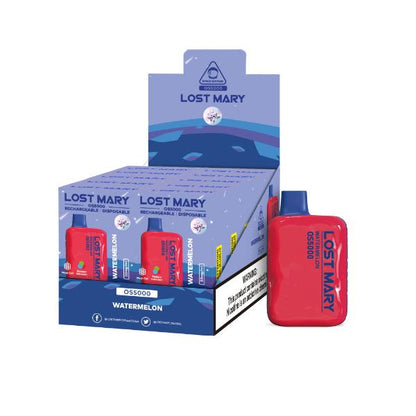 Best Deal Lost Mary OS5000 4% Disposable Vape 10mL Watermelon 