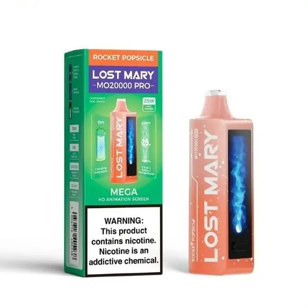 Lost Mary MO20000 PRO Rechargeable Vape Best Flavor Rocket Pospsicle