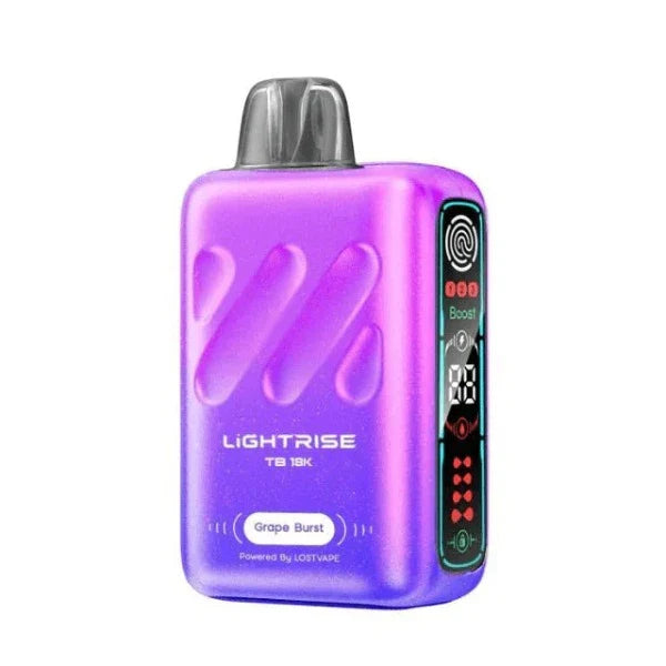 Best Deal Lost Vape Lightrise TB 18K Puffs 18mL Grape Burst