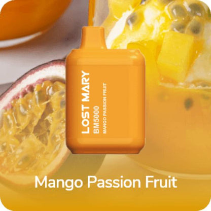 Best Deal Lost Mary BM5000 Puffs Disposable Mango Passion Fruit