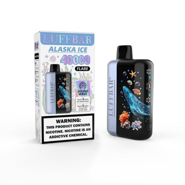 Best Deal Luffbar Flare 40,000 Puffs Disposable - Alaska Ice