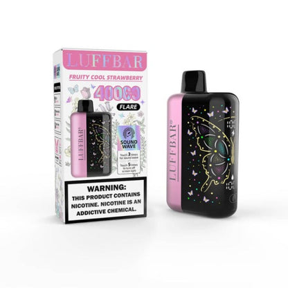 Best Deal Luffbar Flare 40,000 Puffs Disposable - Fruity Cool Strawberry 