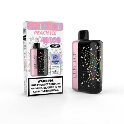 Best Deal Luffbar Flare 40,000 Puffs Disposable - Peach Ice