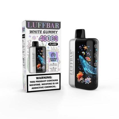 Best Deal Luffbar Flare 40,000 Puffs Disposable - White Gummy