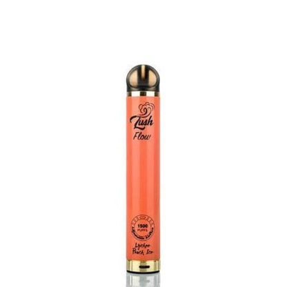 Lush Flow 1500 Puffs Single Disposable Vape 6mL Best Flavor Lychee Peach Ice