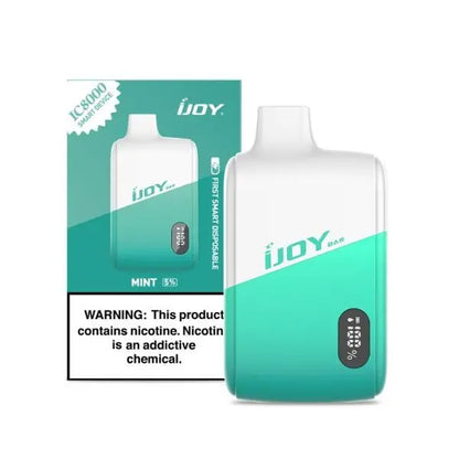Best Deal iJoy Bar IC8000 8000 Puffs Rechargeable Disposable Vape 18mL 