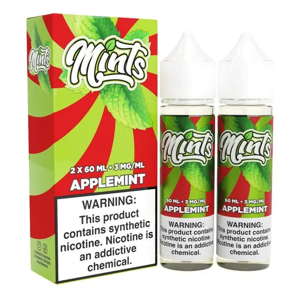 Best Deal Mints 2x60ML Vape Juice - Applemint