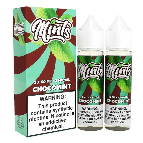 Best Deal Mints 2x60ML Vape Juice - Chocomint
