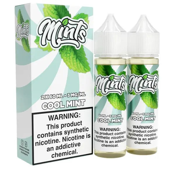 Best Deal Mints 2x60ML Vape Juice - Cool Mint