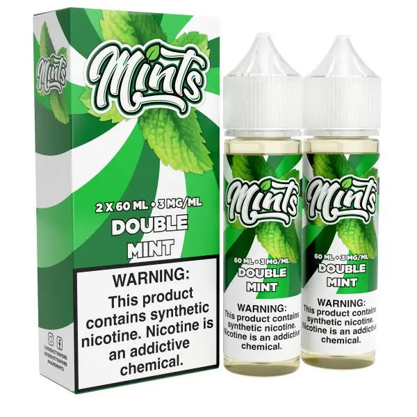 Best Deal Mints 2x60ML Vape Juice - Double Mint