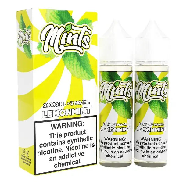Best Deal Mints 2x60ML Vape Juice - Lemon Mint