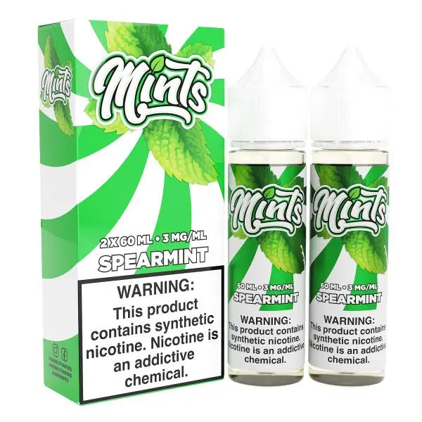 Best Deal Mints 2x60ML Vape Juice - Spear Mint