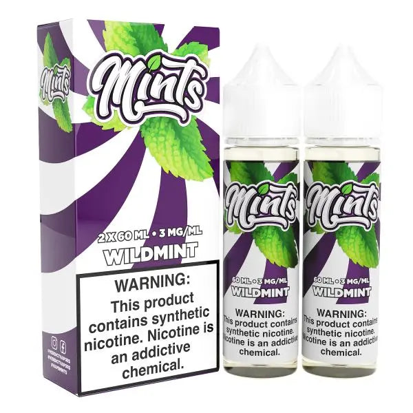 Best Deal Mints 2x60ML Vape Juice - Wild Mint