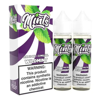 Best Deal Mints 2x60ML Vape Juice - Wild Mint