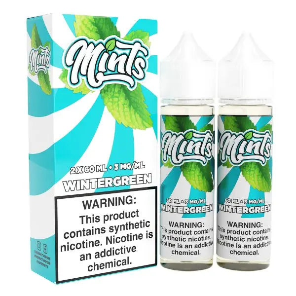 Best Deal Mints 2x60ML Vape Juice - Winter Green