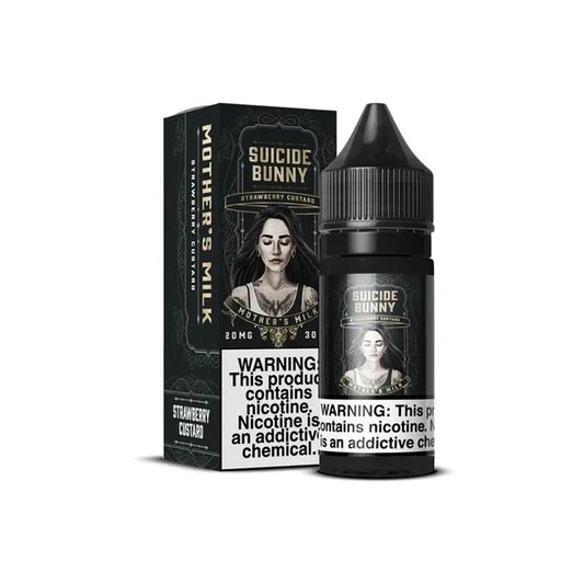 Suicide Bunny Salt - Mother's Milk (Strawberry Custard) - 30ml