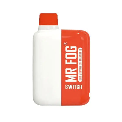 Best Deal Mr. Fog Switch SW5500 Rechargeable Disposable Vape 15mL 10 Pack Lemon Strawberry Kiwi Watermelon Ice