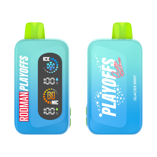 Best Deal RODMAN Playoffs 50K Puffs Disposable Vape - Glacier Mint