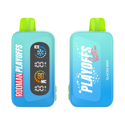 Best Deal RODMAN Playoffs 50K Puffs Disposable Vape - Glacier Mint