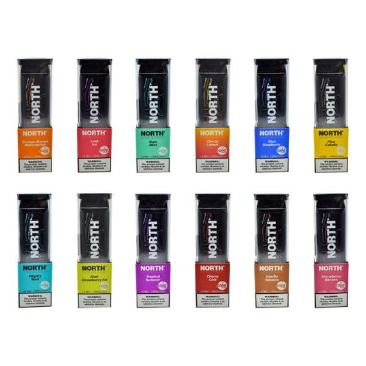 North 5000 Puffs 10mL Disposable Vape Best Flavors