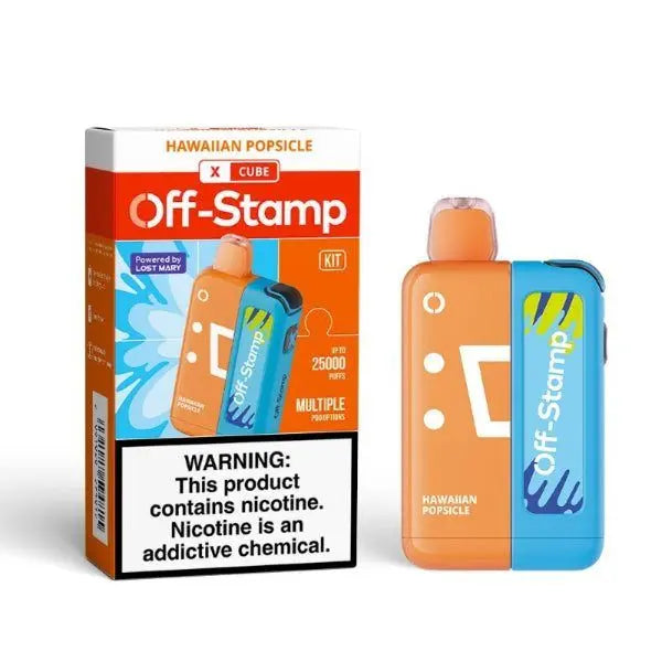Off-Stamp X-Cube 25K 25000 Puffs Disposable FULL KIT - 18ml