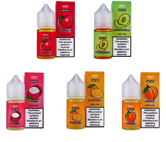 ORGNX Salt Vape Juice 30ML Best Flavors