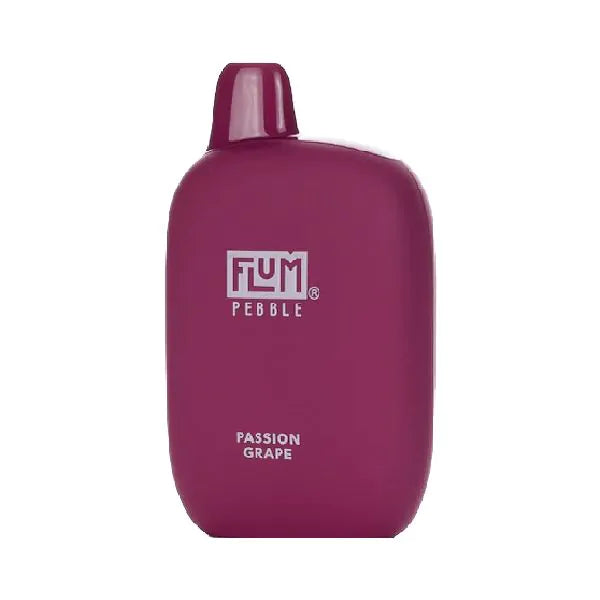 Best Deal Flum Pebble 6000 Puffs Rechargeable Disposable Vape 14mL Passion Grape