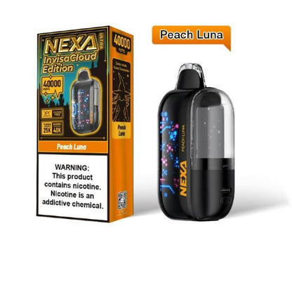 Best Deal NEXA Ultra 50,000 InvisaCloud Edition Disposable Vape 20ml 5% - Peach Luna