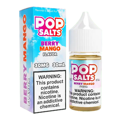 Best Deal Pop Salts E-Liquid 30mL Salt Nic Berry Mango