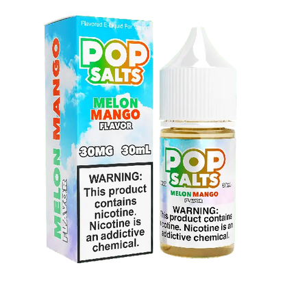 Best Deal Pop Salts E-Liquid 30mL Salt Nic  Melon Mango Flavor