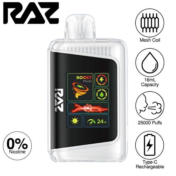 Best Deal Raz LTX Zero 25000 Disposable - New York Mint