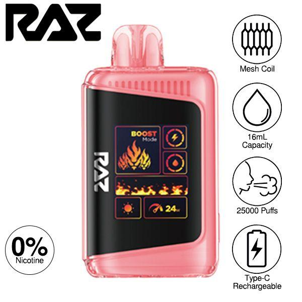 Best Deal Raz LTX Zero 25000 Disposable - Strawberry Burst