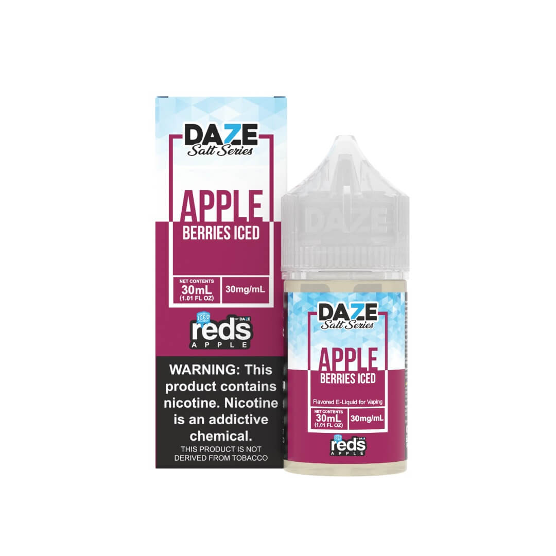 7 Daze Salt Series - Reds Apple Berries Iced- 30ml