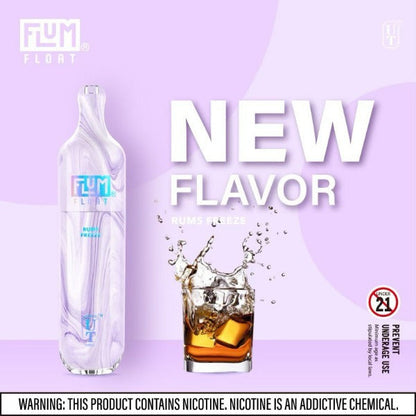Flum Float 3000 Puffs Disposable Vape 8mL 10 Pack Best Flavor Rums Freeze