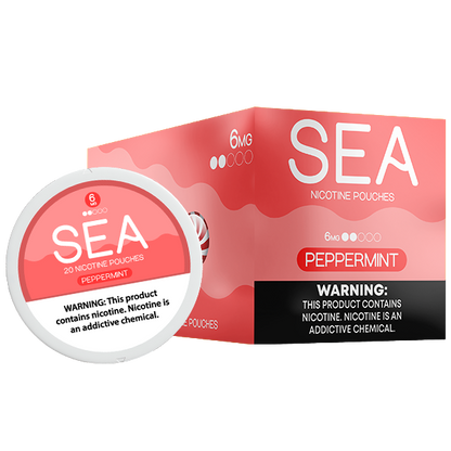 Best Deal SEA Semi-Dry Nicotine Pouches 5 Pack - Peppermint