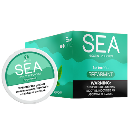 Best Deal SEA Semi-Dry Nicotine Pouches 5 Pack - Spearmint