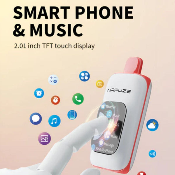 Best Deal AIRFUZE Smart 30000 Puff Disposable Phone Call Vape 20mL