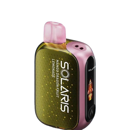 Best Deal Solaris 25K Puffs Rechargeable Vape 18mL Mango Dragon Fruit Lemonade