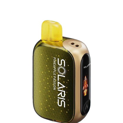 Best Deal Solaris 25K Puffs Rechargeable Vape 18mL Pineapple Passion