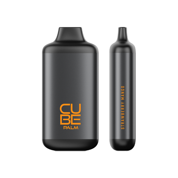 CUBE PALM 5000 Puffs Disposable Vape 15mL Best Flavor Strawberry Mango