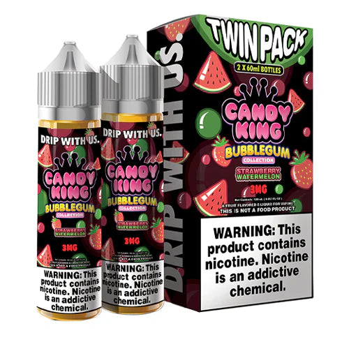 Candy King Bubblegum Vape Juice 120mL