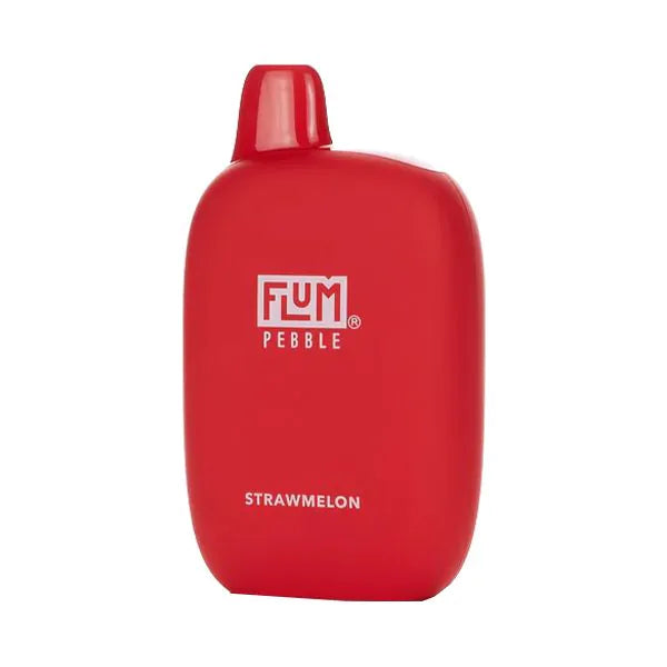 Best Deal Flum Pebble 6000 Puffs Rechargeable Disposable Vape 14mL Strawmelon