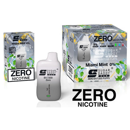 Sugar Daddy Bar BV7200 Recharge Vape 18mL Best Flavor Miami Mint